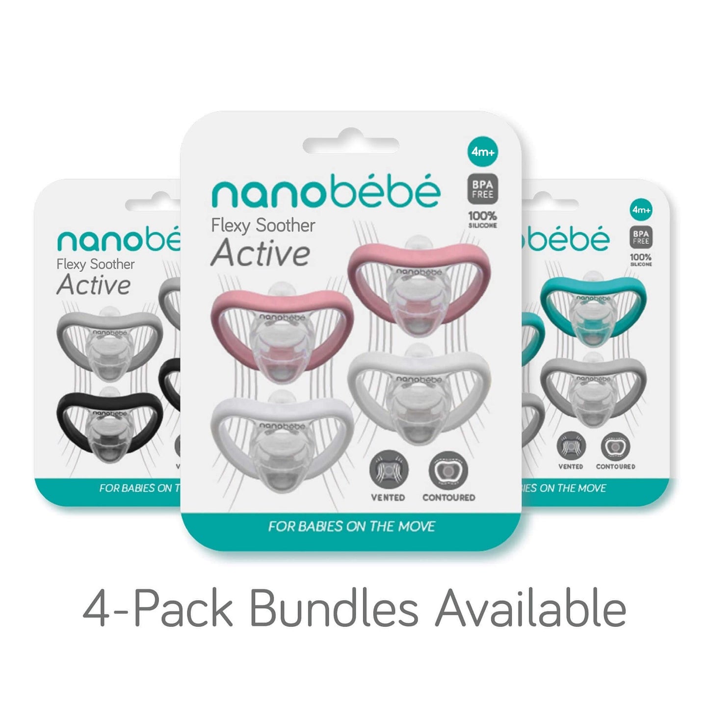 Flexy Active Soother 4m+