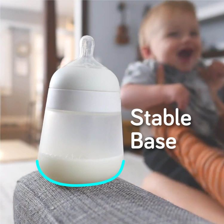 Flexy Silicone Baby Bottle Formula & Breastmilk | Nanobebe UK