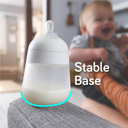 Flexy Silicone Baby Bottle Formula & Breastmilk | Nanobebe UK