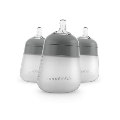 Flexy Silicone Baby Bottle Formula & Breastmilk | Nanobebe UK