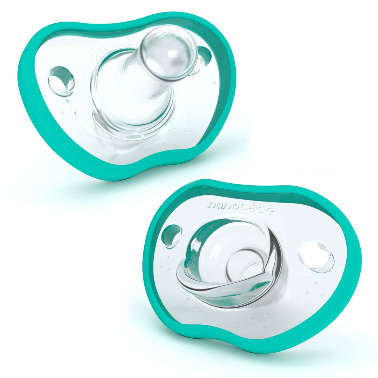 Flexy Soother - 3m+ Teal 2pk